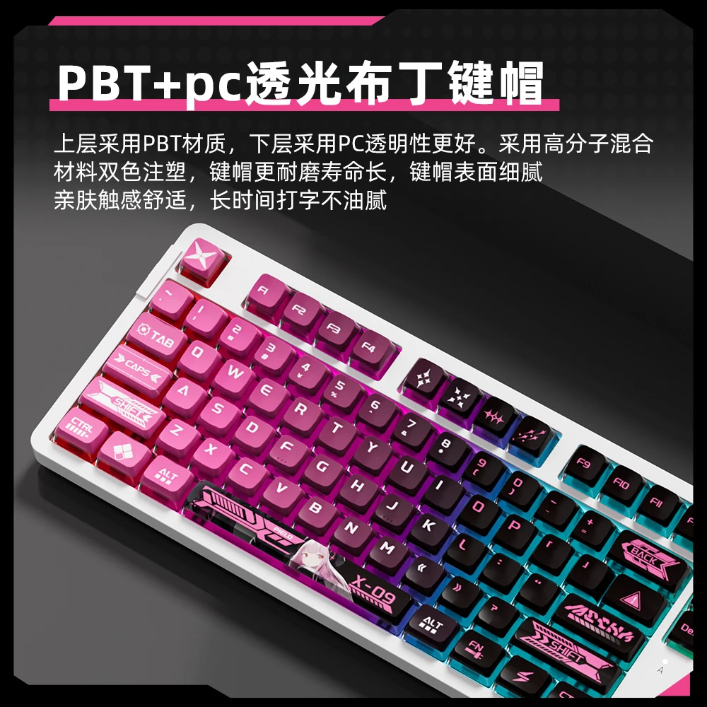 Ek87pro Mechanical Keyboard Three Mode Hot-Swap 87key Gasket Pbt Electronic Sports Game Keyboard For Gamer Office Gifts