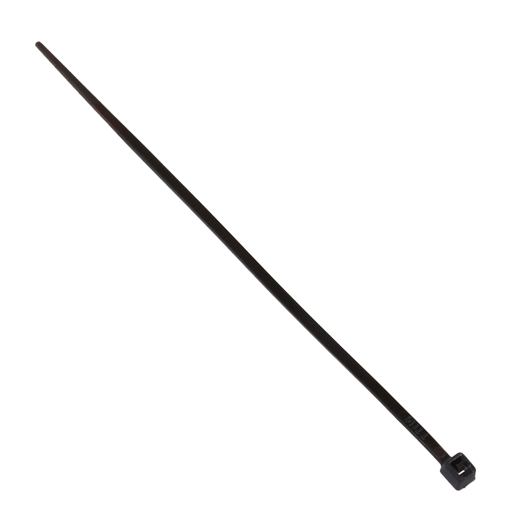 A19F-3000 Pcs Black Nylon Cable Zip Tie Fasten Wrap 95Mm X 2Mm