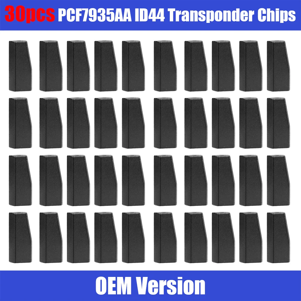 30pcs PCF7935AA ID44 Blank Transponder Chips Car Immo-bilizer Chip for Auto Key Programming Lock-smith Parts OEM Version for BMW