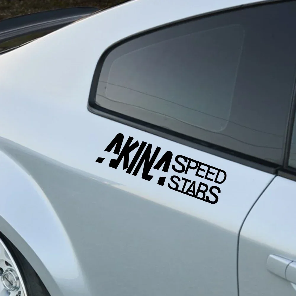 Akina Speed Stars JDM Car Vinyl Decal,  Mountain Drift Racing Waterproof Exterior Window Sticker view 2