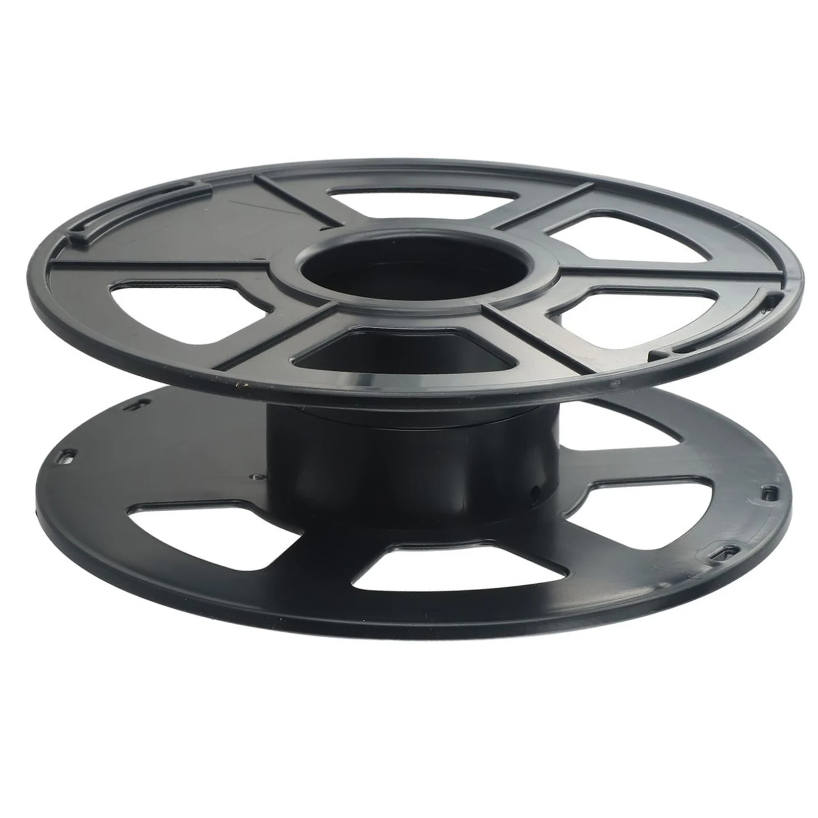 

Practical Cable Reel For Leads 7*6*5cm For Christmas Lights For Rope Plastics 0.3/0.5/1/1.5/2/3/5/8/10m 195g Black