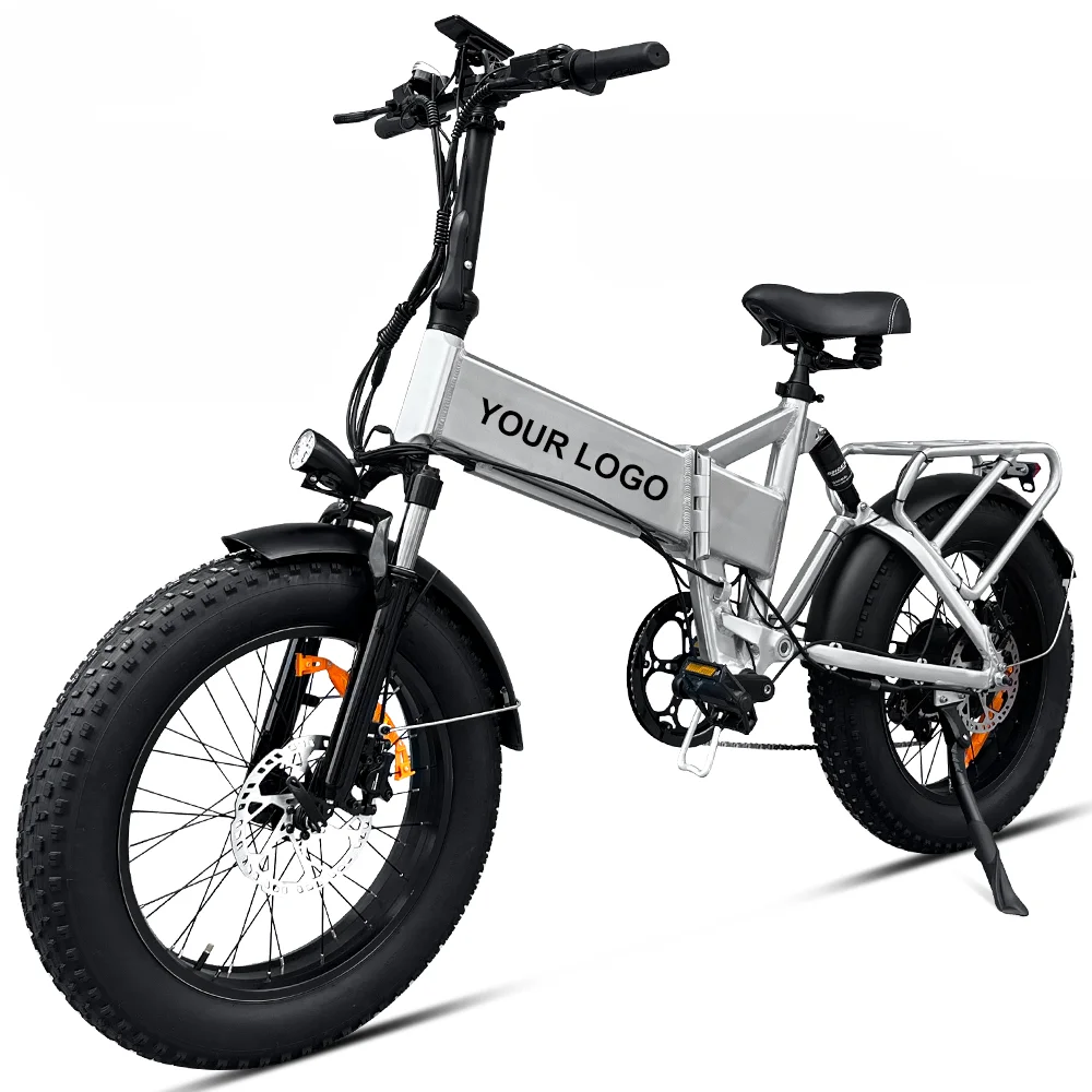 

EU NL PL 48V 15AH 250W 500w 700W electric bike ebike Foldable E-Bike 20 Inch fatbike electric folding fat bike e bicycle