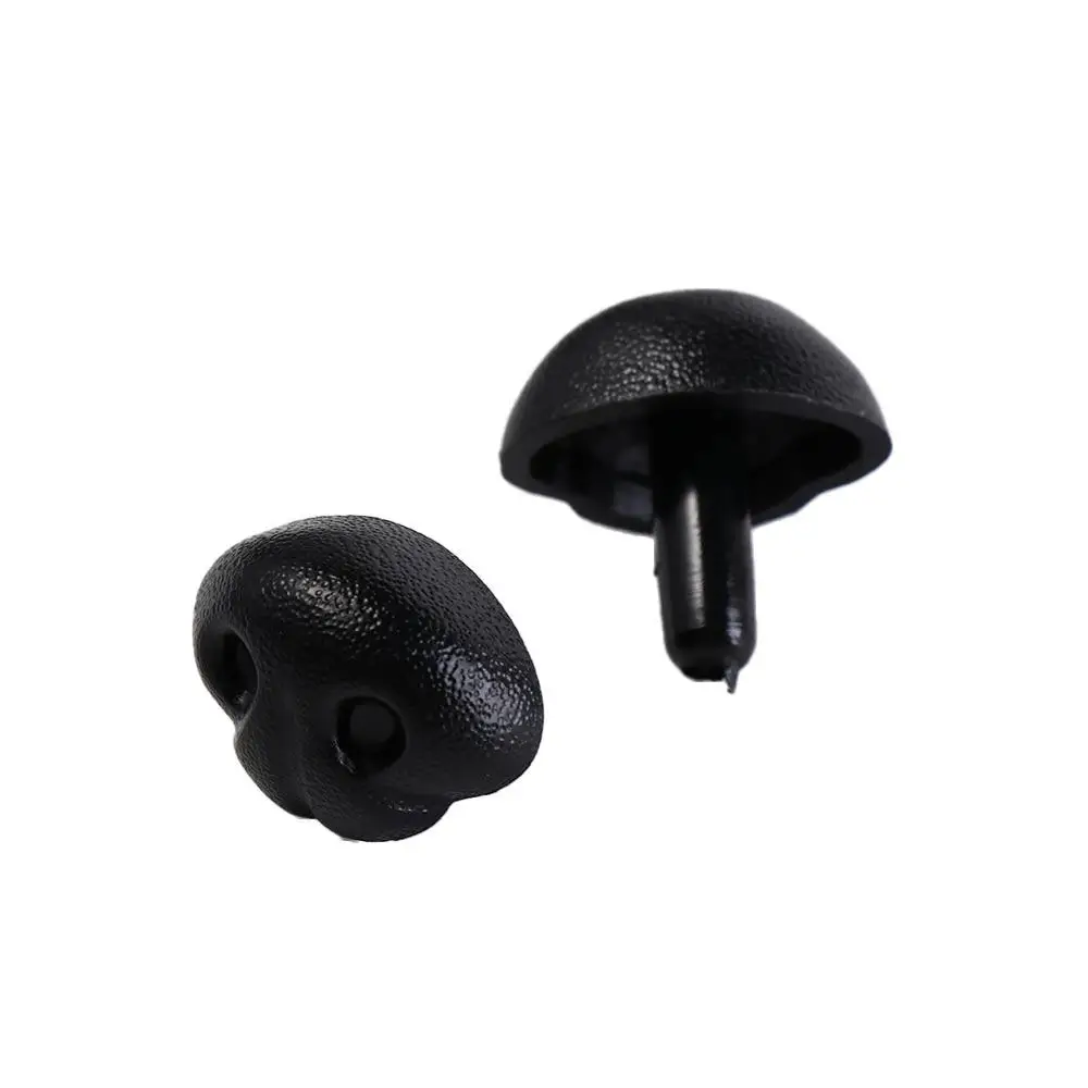 البلاستيك أنوف الكلب أنوف الكلب للحرف اليدوية DIY بها بنفسك اكسسوارات الأنوف السوداء DIY بها بنفسك اكسسوارات 15 مللي متر/18 مللي متر/21 مللي متر المكونات في الأنف الحيوان