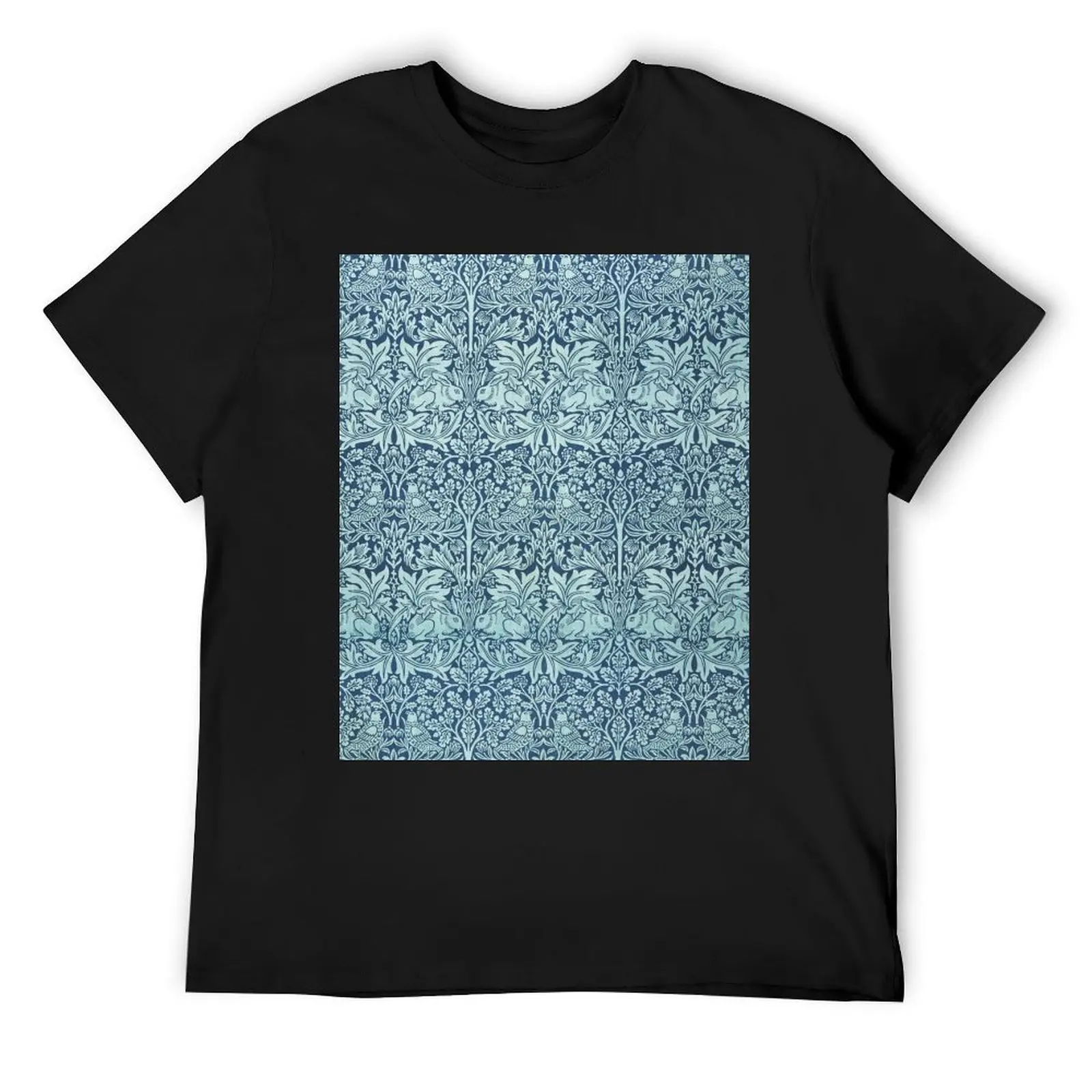 William Morris Brer Rabbit Textile Pattern T-Shirt