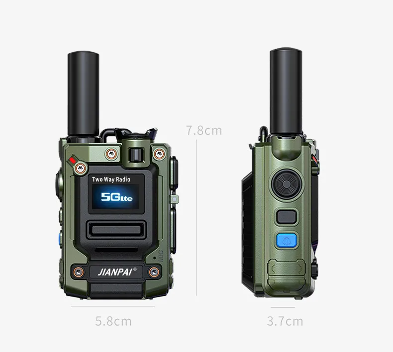 K300 walkie talkie 5G public network national mini handheld phone 5000 kilometres plug-in two way radio