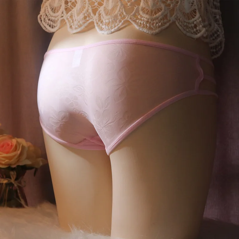 Calcinha transparente de renda ultra fina para homens, cueca sexy de camelo, gaff escondendo, crossdressing, cuecas maricas, lingerie gay