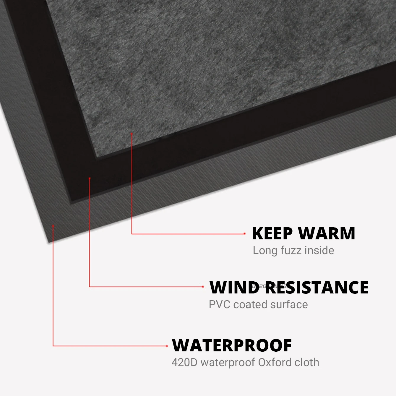 Couverture de jambe de cyclisme imperméable et épaisse en peluche pour Moto, couverture chauffante pour Scooters, couverture de genou, coupe-vent, tablier chaud d'hiver pour Moto