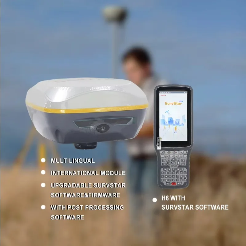 G7 Gnss Rtk International Module South Rtk Gps Survey Equipment Gps Gnss Rtk Receiver with Upgradable Software&Firmware