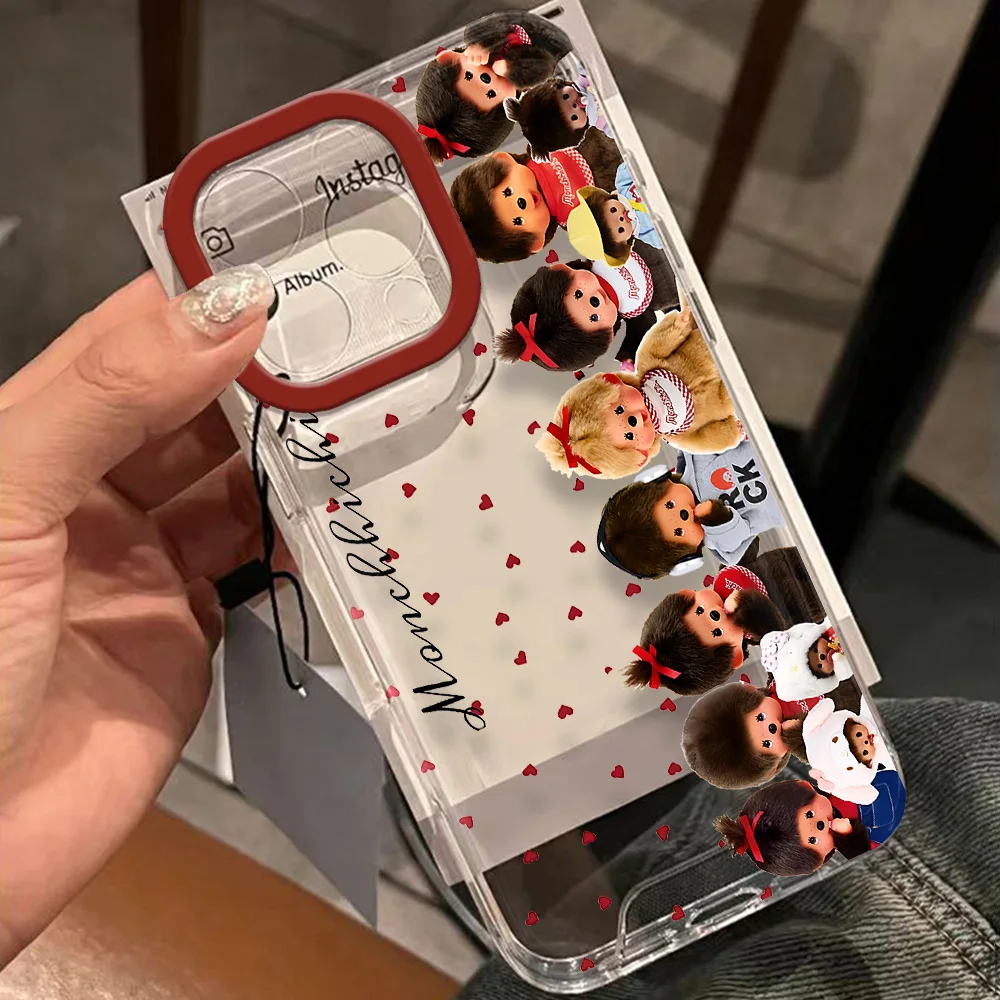 Schöne Monchhichis Handyhülle für Samsung Galaxy S26 S25 S24 S23 S22 S21 S20 FE Note20 Note10 Edge Plus Ultra Lite 5G Cover – Detail 10