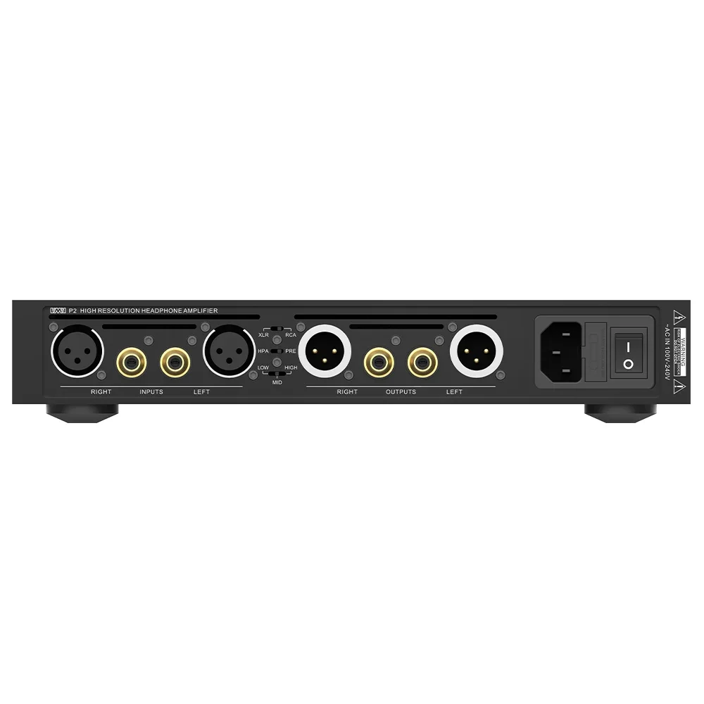

TLF SMSL VMV P2 Headphone Amplifier Hi-End Pre-amp 32ohmns 6W Balanced & Unbalanced Input for 4.4MM & 6.35MM Headphone