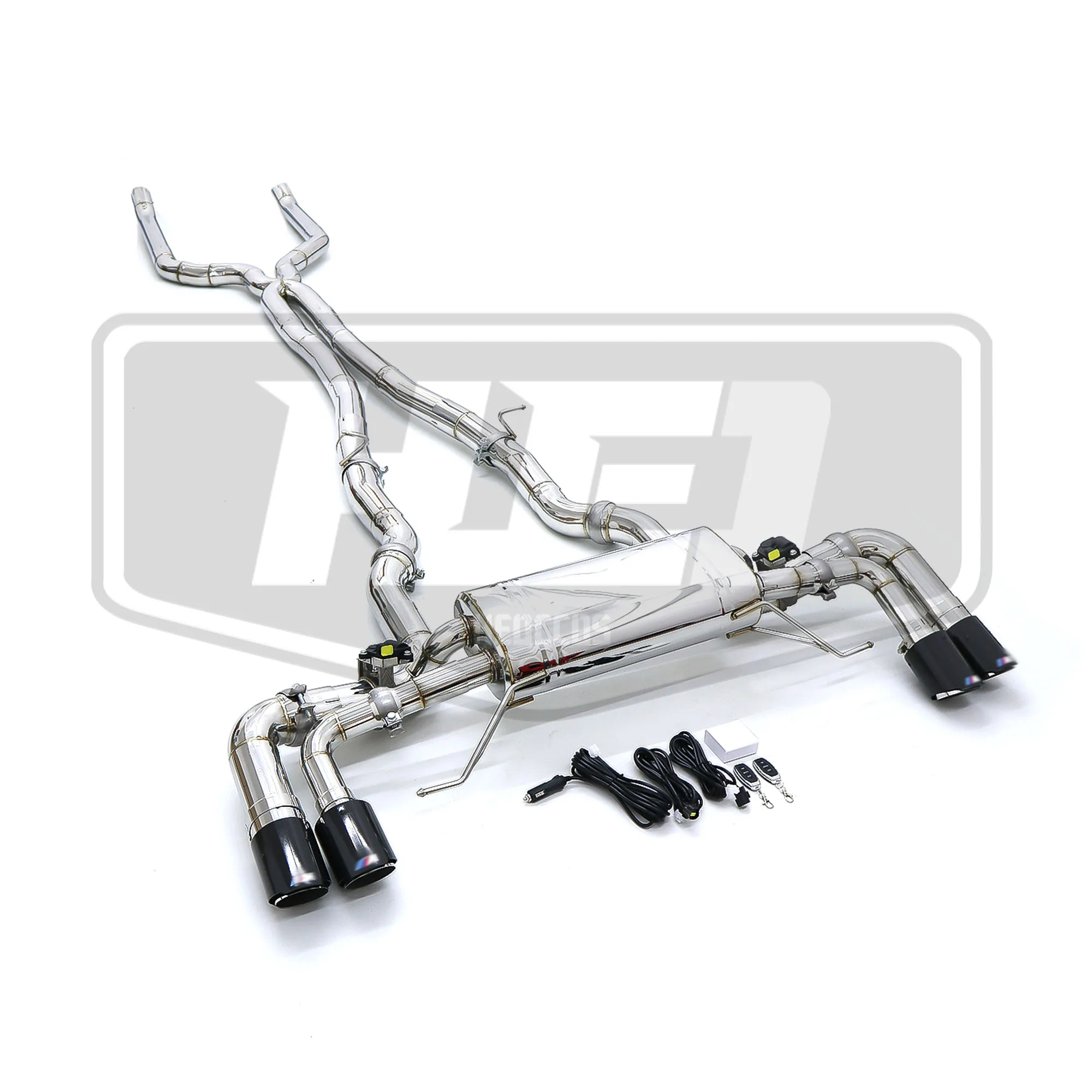 Performance Catback Exhaust System for BMW M550/M550i G30/N63 4.4T Stainless Steel Car Exhaust Pipe Valvetronic Muffler