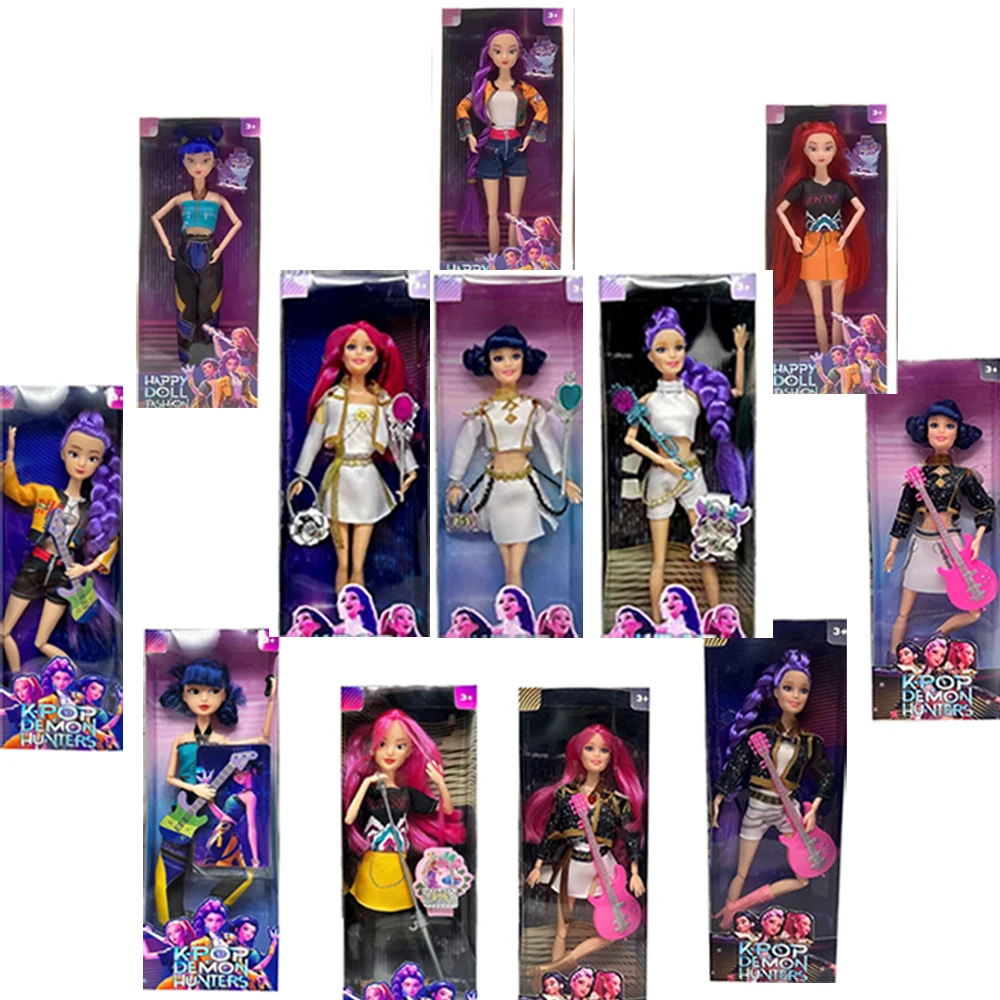 Tendance K POP sorcière chasseur groupe personnage poupées Lumimila Zoey jouet ornement de bureau cadeaux populaires pour enfants