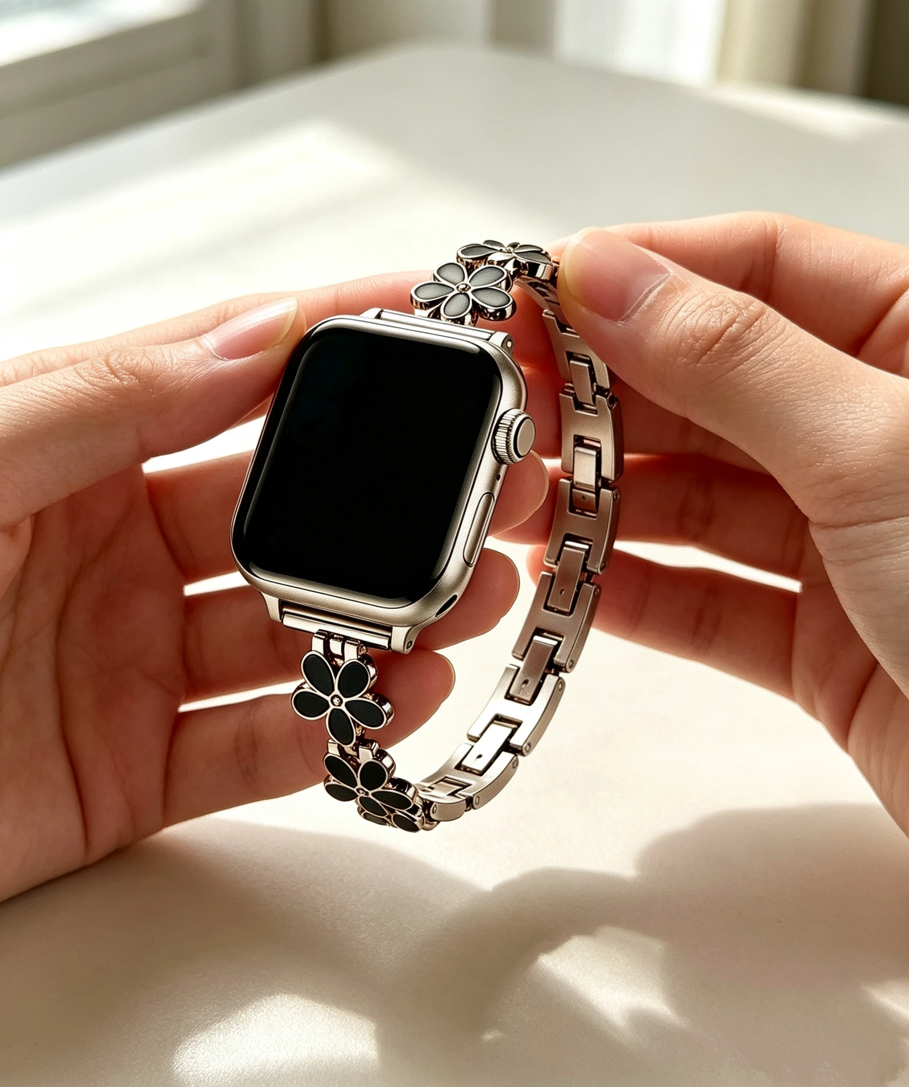 Bracelet de luxe en métal à ma - Luxury Watch Apple Bands avis et prix