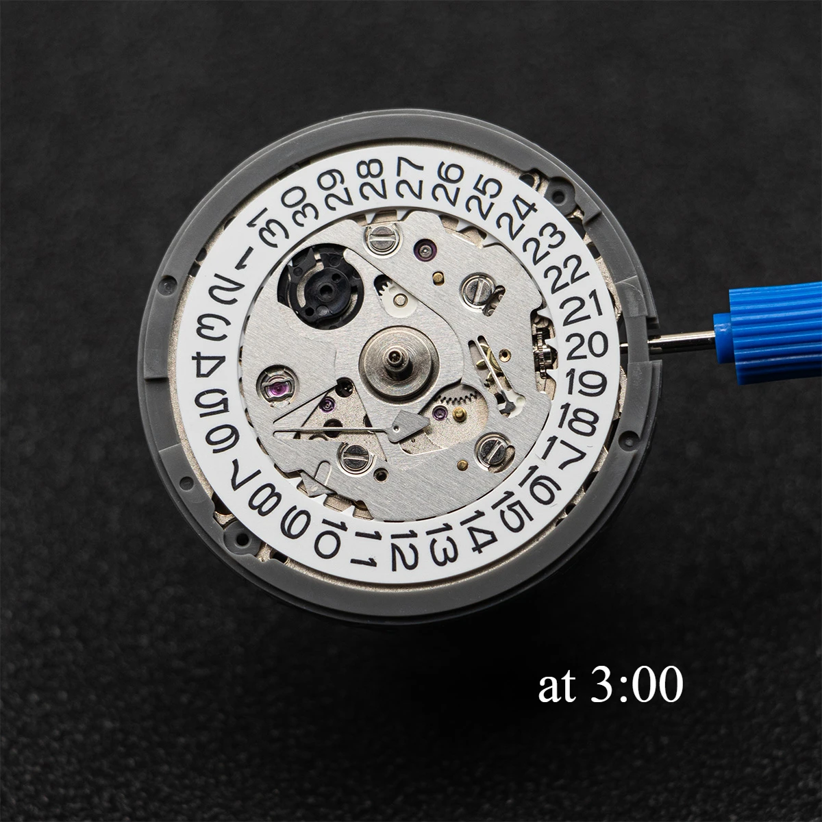 اليابان حقيقية NH35 الحركة الميكانيكية التلقائية عالية الدقة 24 جواهر وزارة الدفاع ساعة استبدال NH35A التاريخ عند 3:00 #1