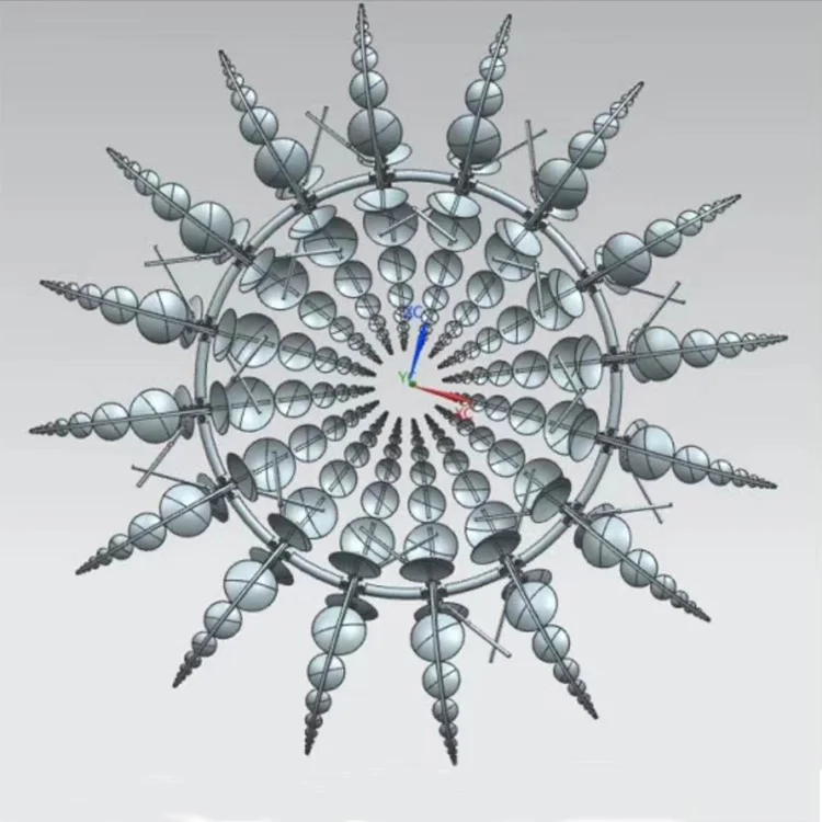ff-Garden Art the Swinging Sticks Kinetic Energy Sculpture With Wholesale Price！