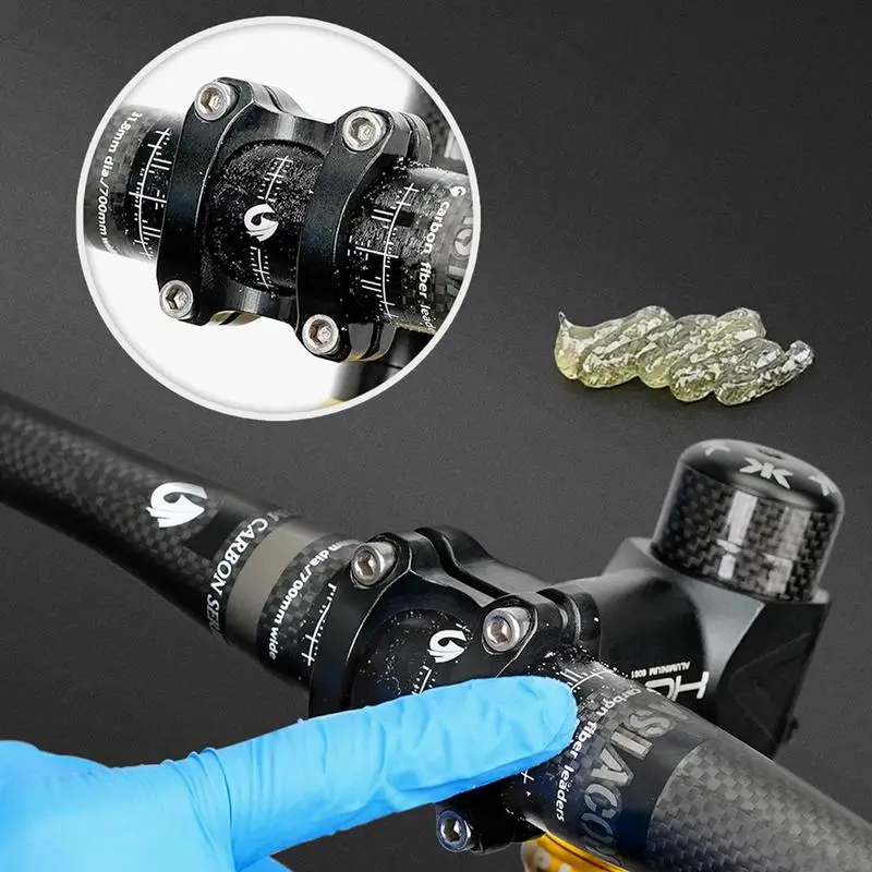 Carbon Fiber Bike Grease Bicycle Grease Non Slip Lube Bicycle Assembly Gel Non Slip Bike Seatpost Grease Handlebar Stem