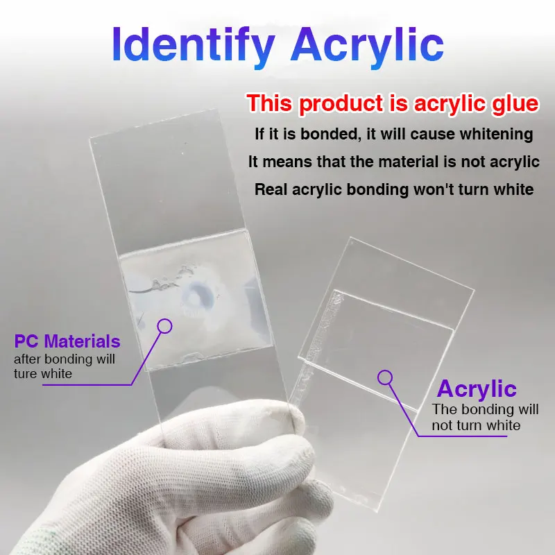 Cola transparente super forte 50ml 310 para capa de celular de placa de PC acrílica