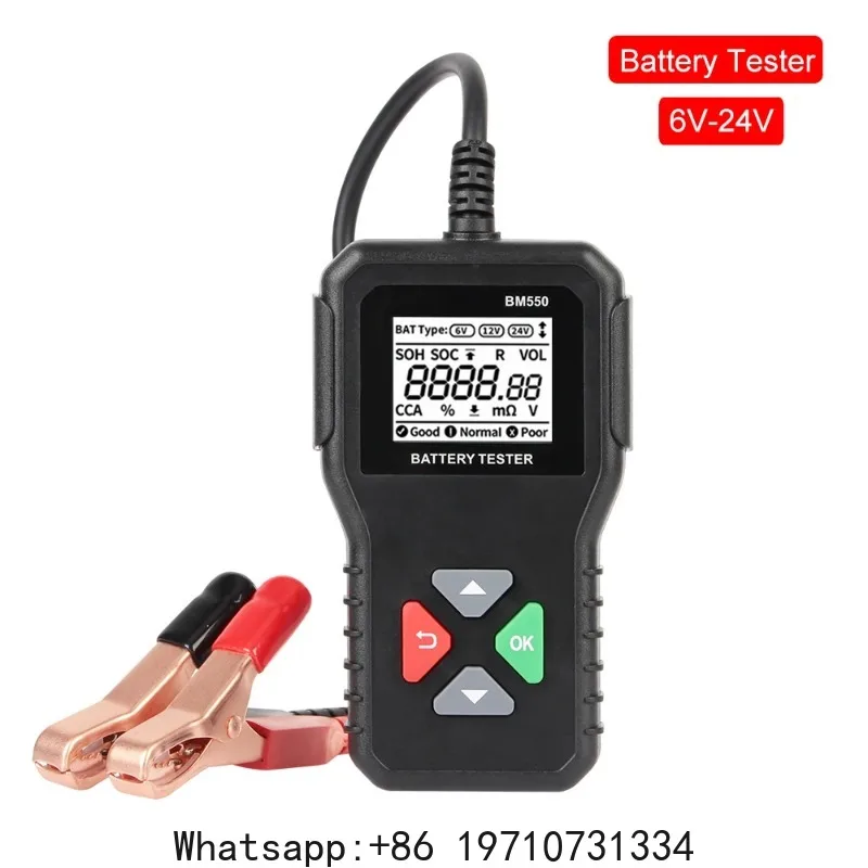 

Battery Capacity Tester Micro200Pro Car Battery Tester 12v Car Accessories For Garage Workshop Auto Tools Mechanical