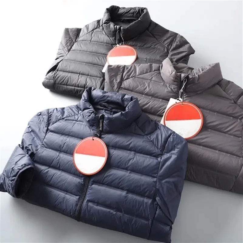 Ultra-Light down Cotton Jacket Spring Style Men's Casual Wear Slim Fit Zipper Closure  Color Young Popular Fashion