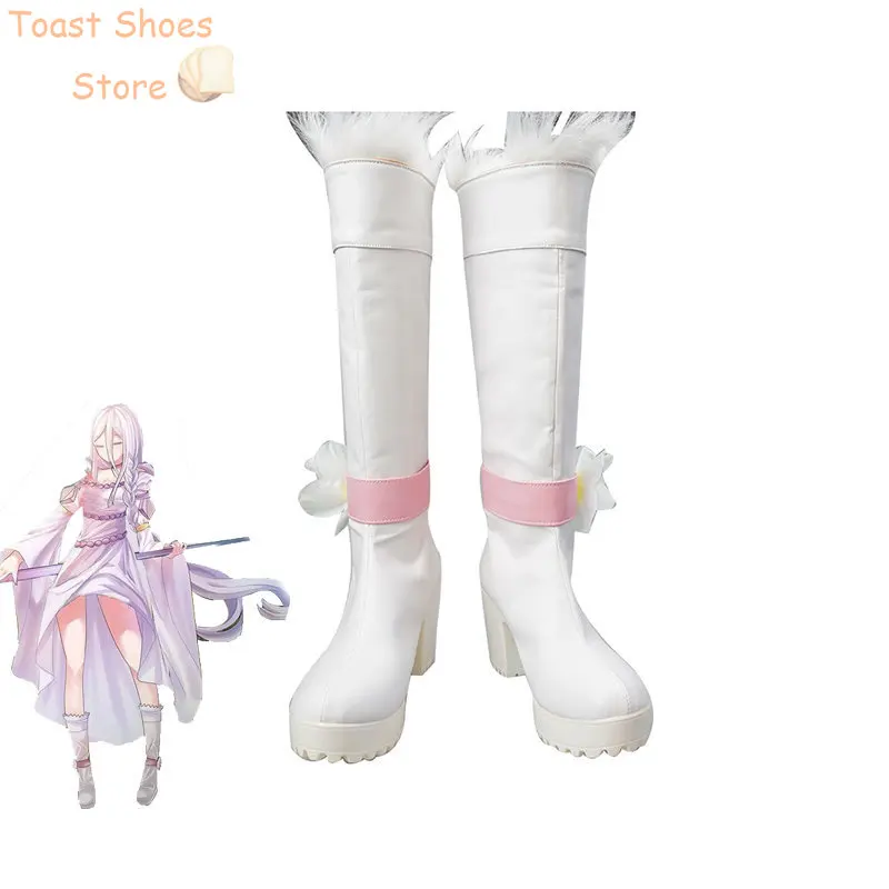 

So I'm a Spider, So What Kumo Desu ga, Nani ka Kumoko Ariel Cosplay Shoe PU Leather Shoes Halloween Boots Costume Prop