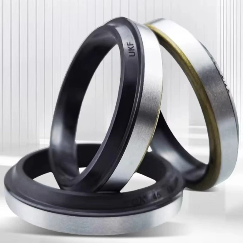 10 Pieces GA Type Outer Skeleton Metal Iron Shell Dust Oil Seal DKB Type Sealing Ring 16/20/30/40/50 * 5 * 7/8/10