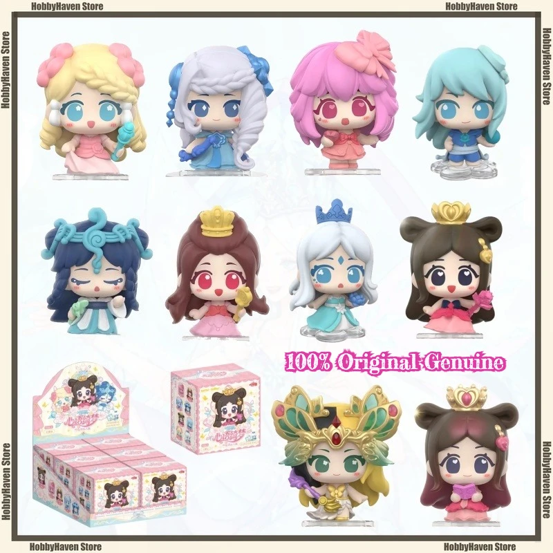 In Stock Card Game Ye Luoli Series Click Mini Dolls Official Genuine Peripheral Dolls Cute Blind Box Ornaments Collection Gif