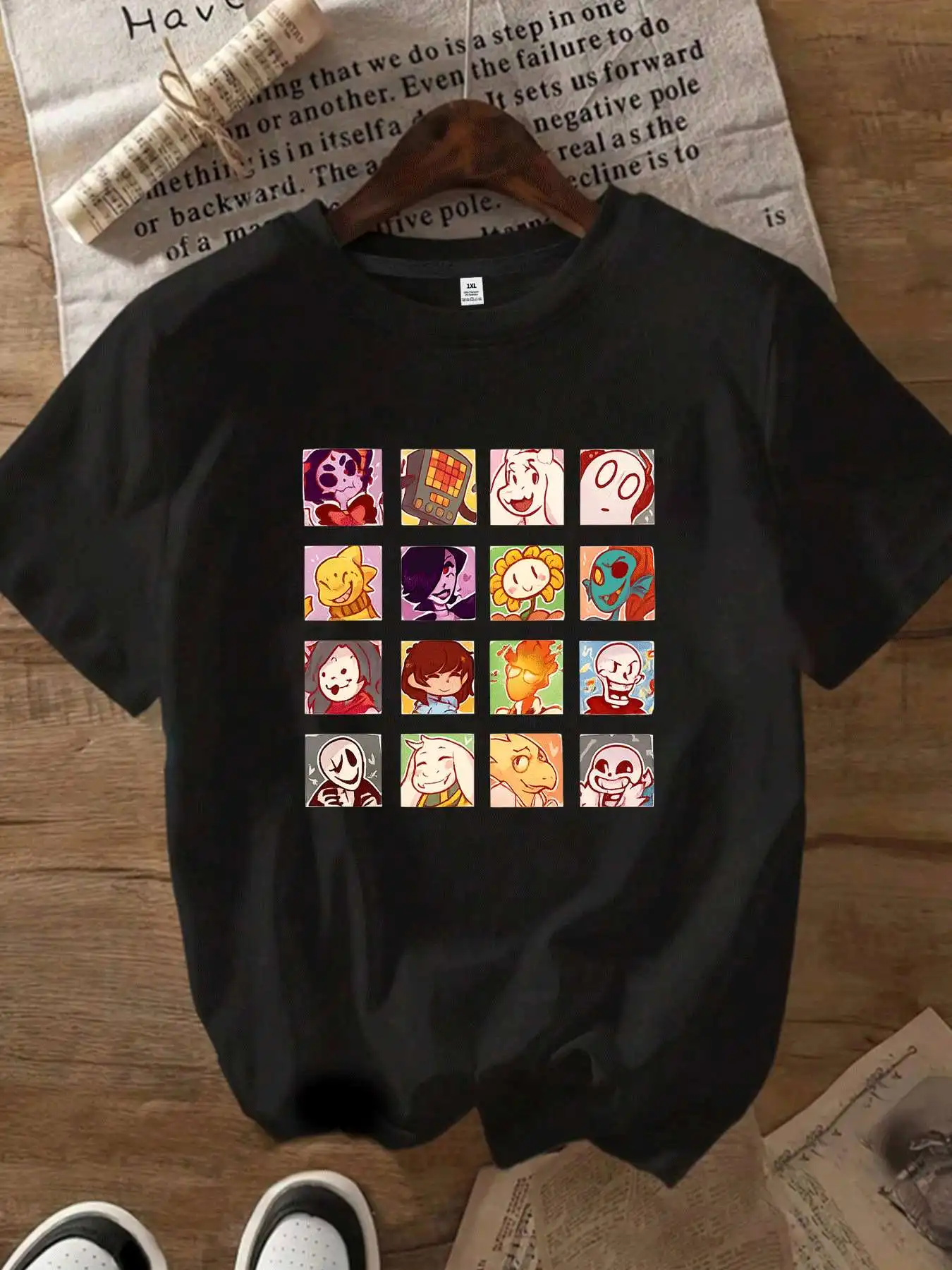 

【10115329】 Женская футболка больших размеров с круглым вырезом и короткими рукавами, эластичными половинными рукавами и модными принтами