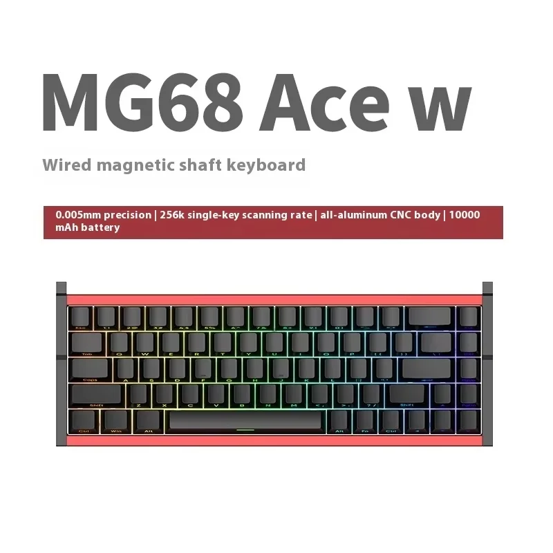 Irok MG68 Plus Keyboard Magnetic Switch Gamer keyboards 8K