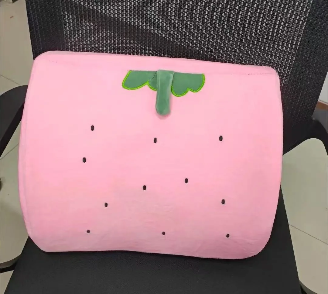 Morbido Memory Foam Frutta Cuscino Lombare Carota Fragola Ananas Cactus Peluche Auto Letto Arredamento Della Camera Ornamento Ragazza Regalo Del Bambino