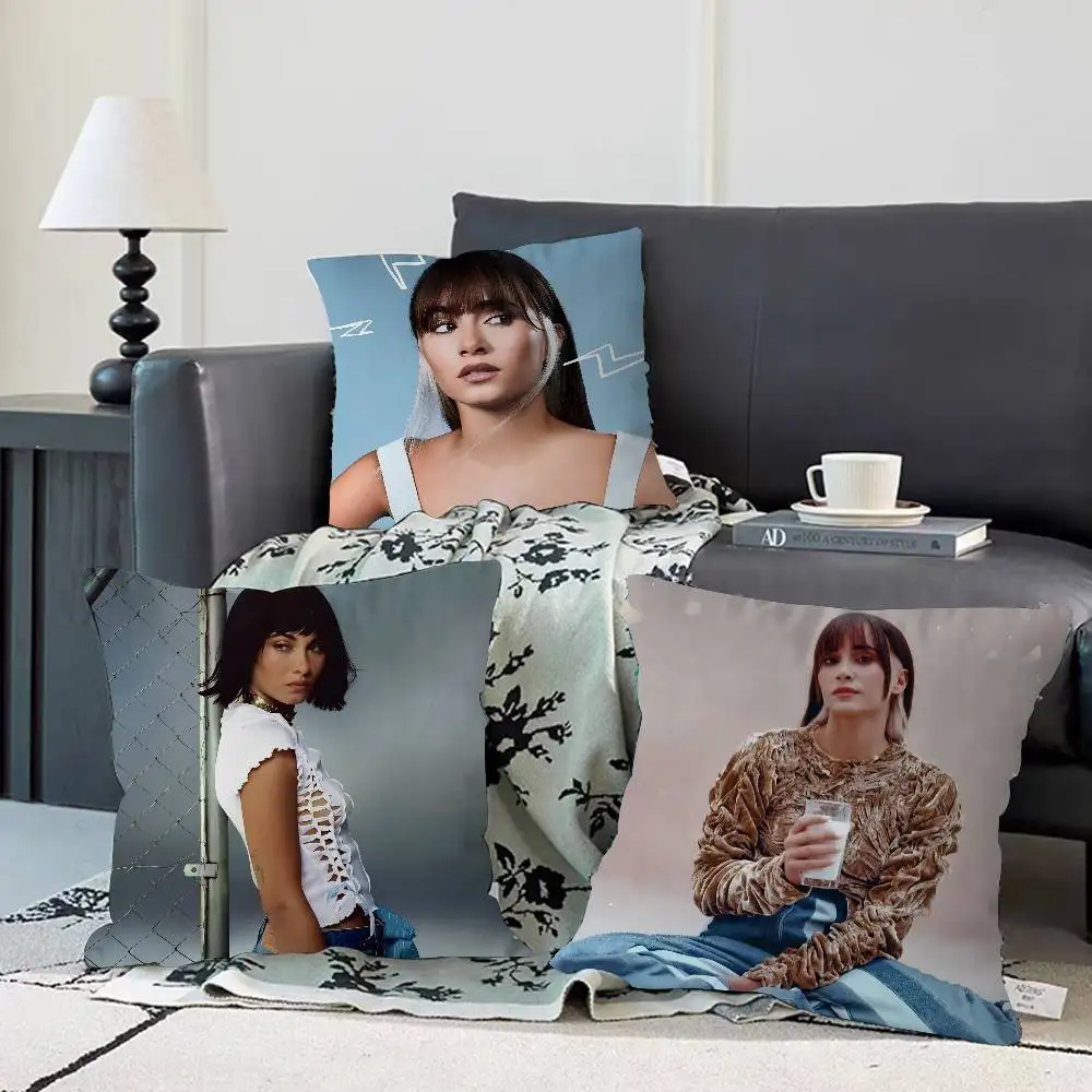 Aitana المغني غرزة محظوظ التنين وسادة غطاء أريكة غطاء الوسادة غرفة المنزل الديكور الأطفال هدية #5
