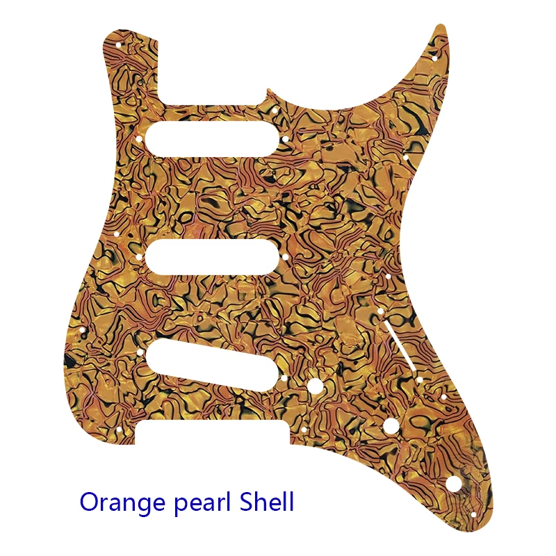 Pleroo-Peças Personalizadas-Personalizar Pickguard para Sire Guitarra Vintage, Johnny Hallton S7, escolha Multicolor