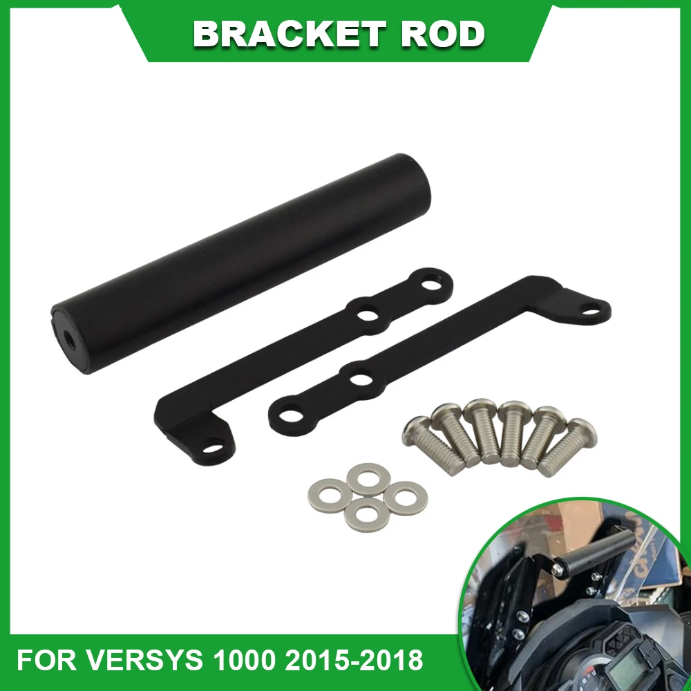 GPS Holder Navigation Stand Mounting Kits For Versys 1000 2015 2016 2017 Motorcycle Phone Extend Rod Bracket For Versys1000 2018