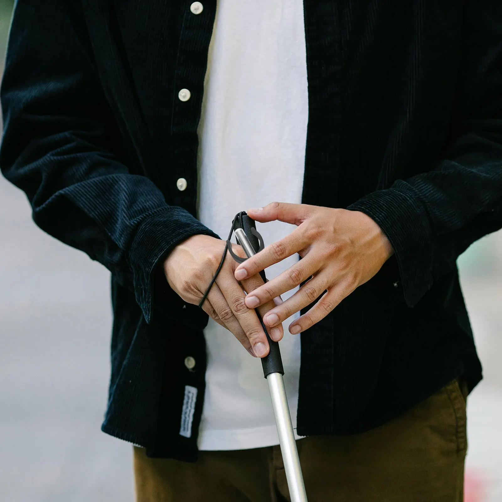 

12pcs C-Shaped Latch For Walking Sticks Trekking Poles Heavy Duty Cane Pin Locks Replacement Clip Mobility Aid Support