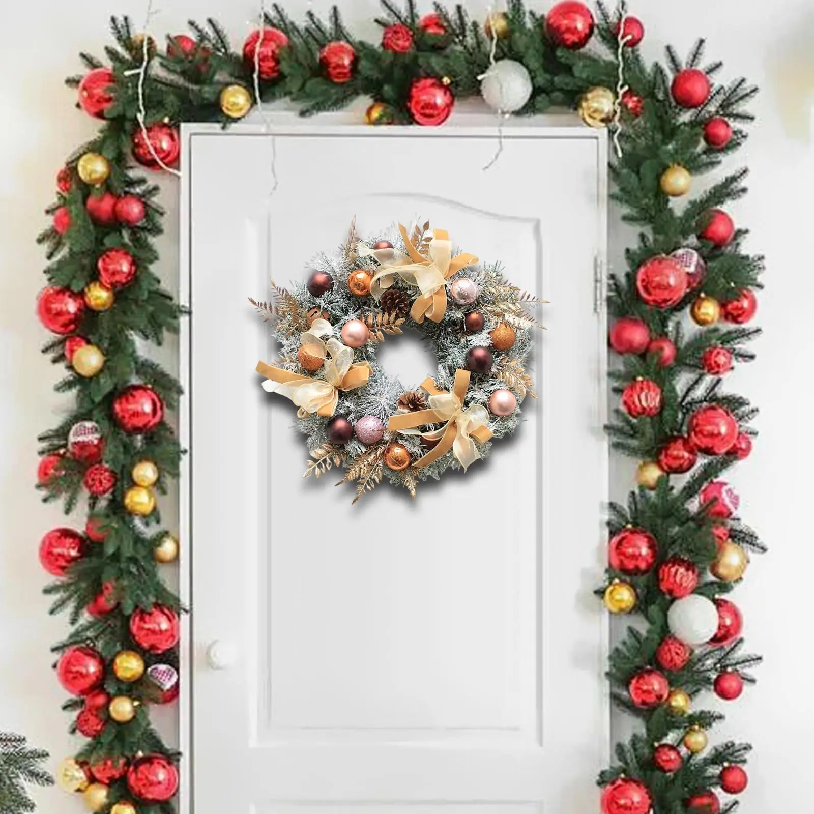 

Xmas Wreath Door Party Window Festival Wall 45cm Artificial Christmas Wreath