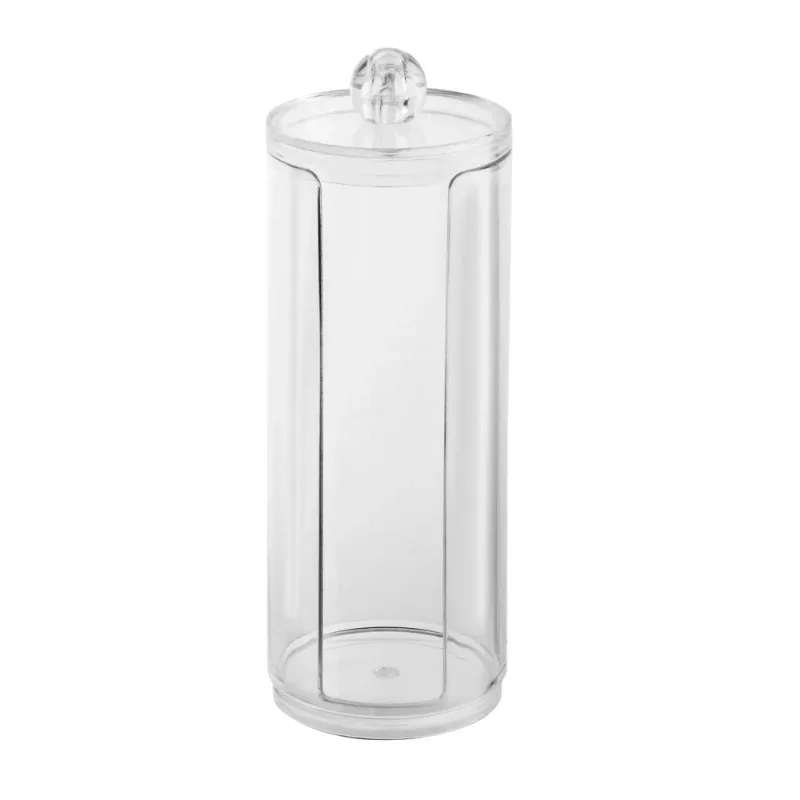 

Acrylic Multifunctional Jewelry Container Cosmetic Makeup Cotton Pad Organizer Travel Cosmetic Storage Case Sundries Storage Box