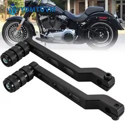 Motorcycle Heel Toe Shift Levers Shifter Pegs For Harley Road Glide Street Trike FL Softail Touring Motorcycle Gear Accessories