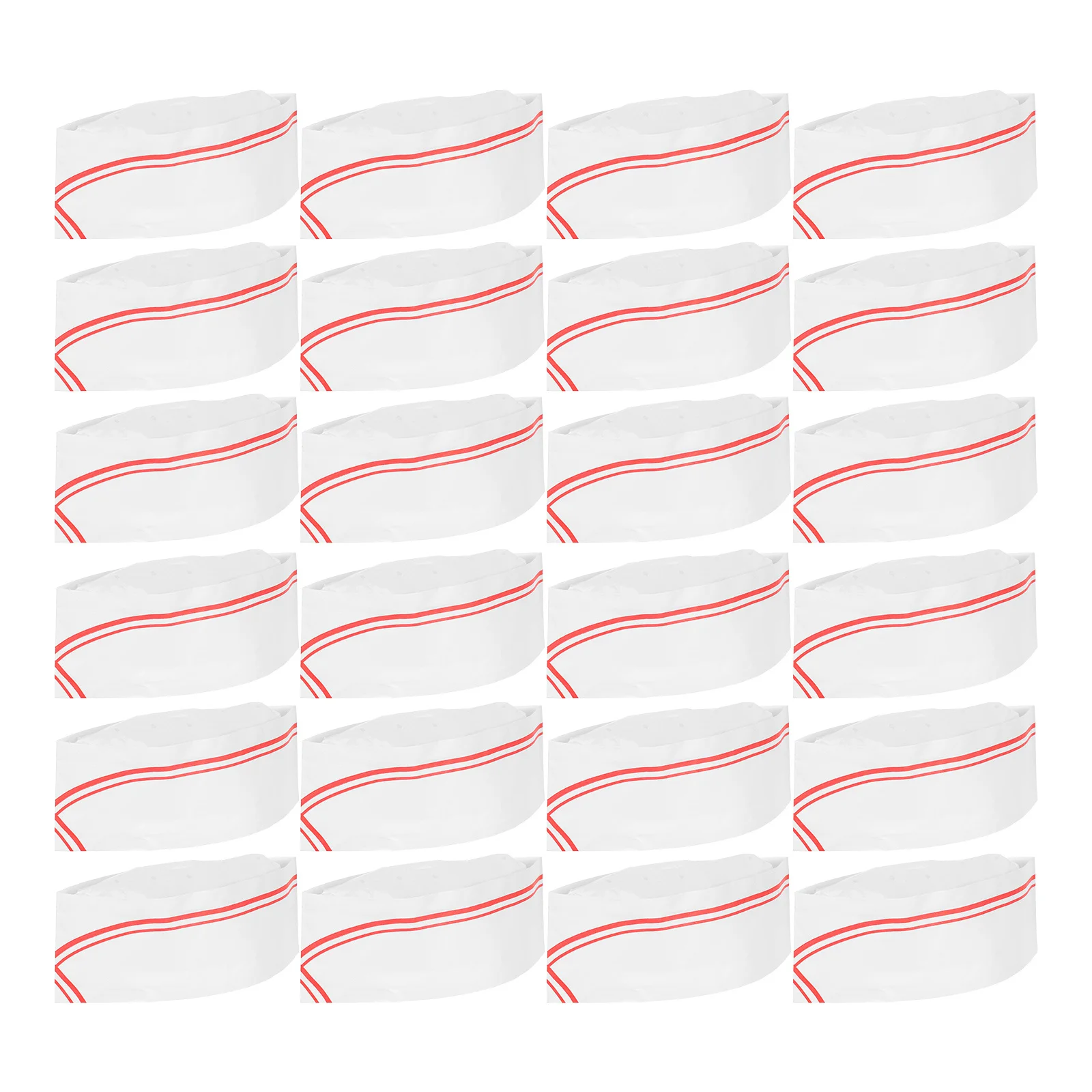 Gorro de Chef de 40 Uds., Material duradero, Ideal, profesional, para hornear en casa, Catering, escuelas, colegios, sombrero desechable de papel, cómodo