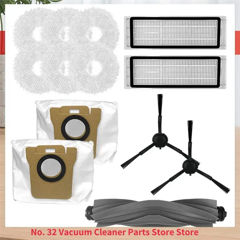 

For Dreame X20 PRO/L20 Ultra Sweeper Accessories Roller Brush Side Brush Cloth Replacement Parts-[2025]