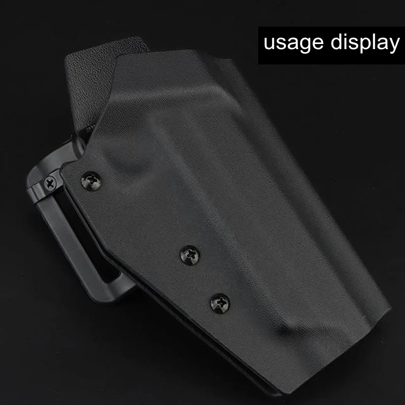 Jagd Gun Holster Kydex Pistole Fall Gürtel Adapter Gun Holster Taille Plattform für G17/19/19X/45/43/43X/20/29