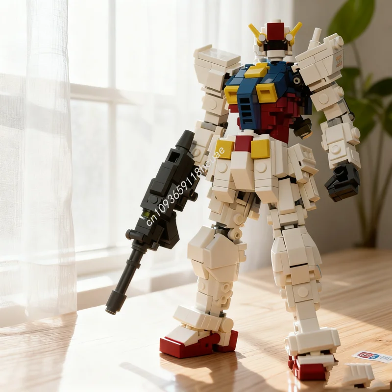 

425pcs MOC RX 2 Humanoid Mecha Creatored Model Building Blocks Christmas Gift Architecture Assemble DIY Idea Toys Brick Birthday