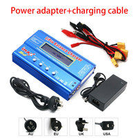 Battery Charger Lipo Nimh Li-Ion Ni-Cd Digital Rc Balance Charger DischargerImax B6 80w 6a + 15v 6a Power Adapter+Charge Cable