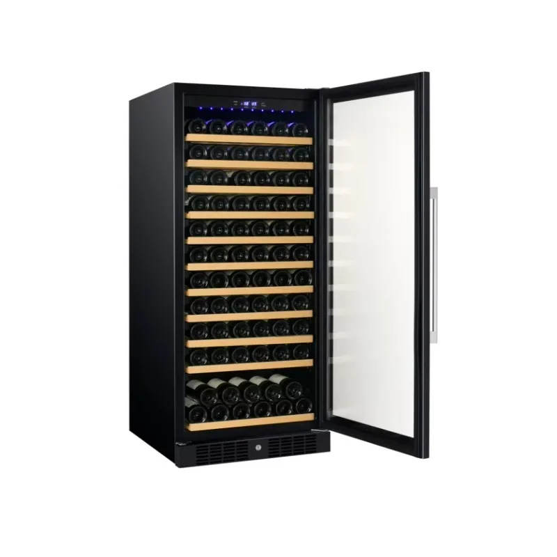 Airo JG110A Electric Compact Single-Zone Stainless Steel Countertop Wine Cooler LED Display Built-in Factory Use Eco-Friendly