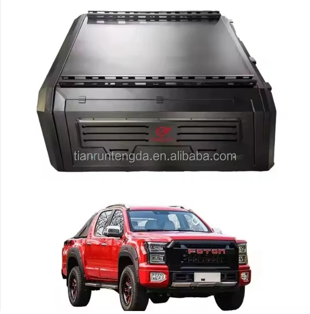 

Pickup Hardtop Truck Bed Rear Seat Cover High Cover Roller Shutter Cover Hard Lift for Foton the Big General Standard Bed