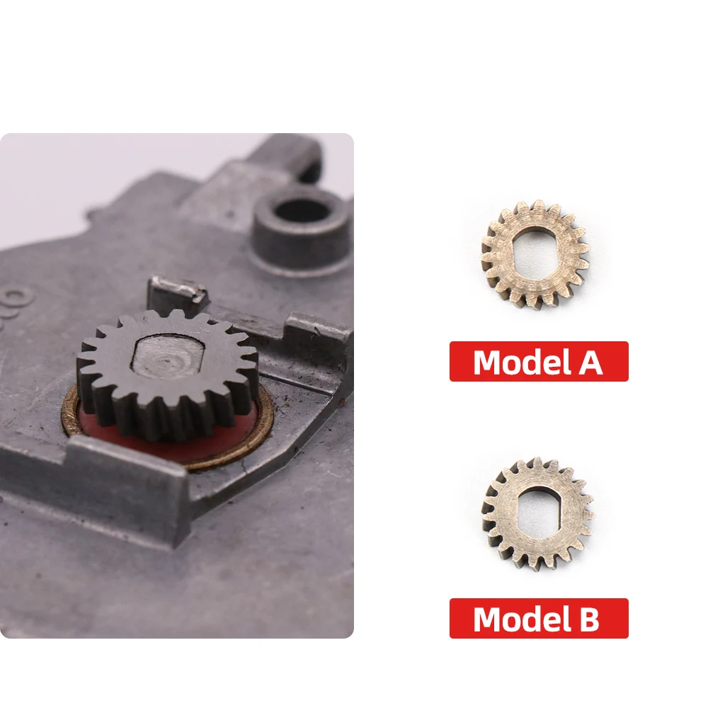 18 19 Teeth Motor Gear Metal Sunroof Motor Gear Repair Kit Easy Fixng Compatible for W203 W204 W211 Quality Metal Made