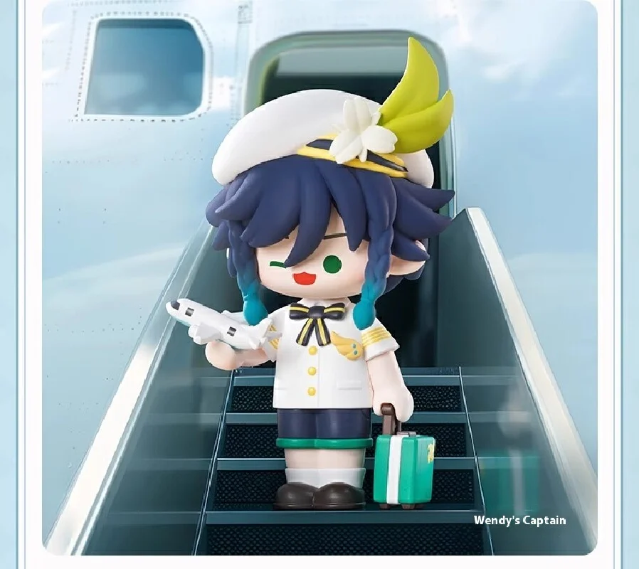 Yuanshen Anime Game Q-Version Collectible Figurine Toy ACG Periphery Gift for Fans Derivative Non-toxic PVC Action Figure