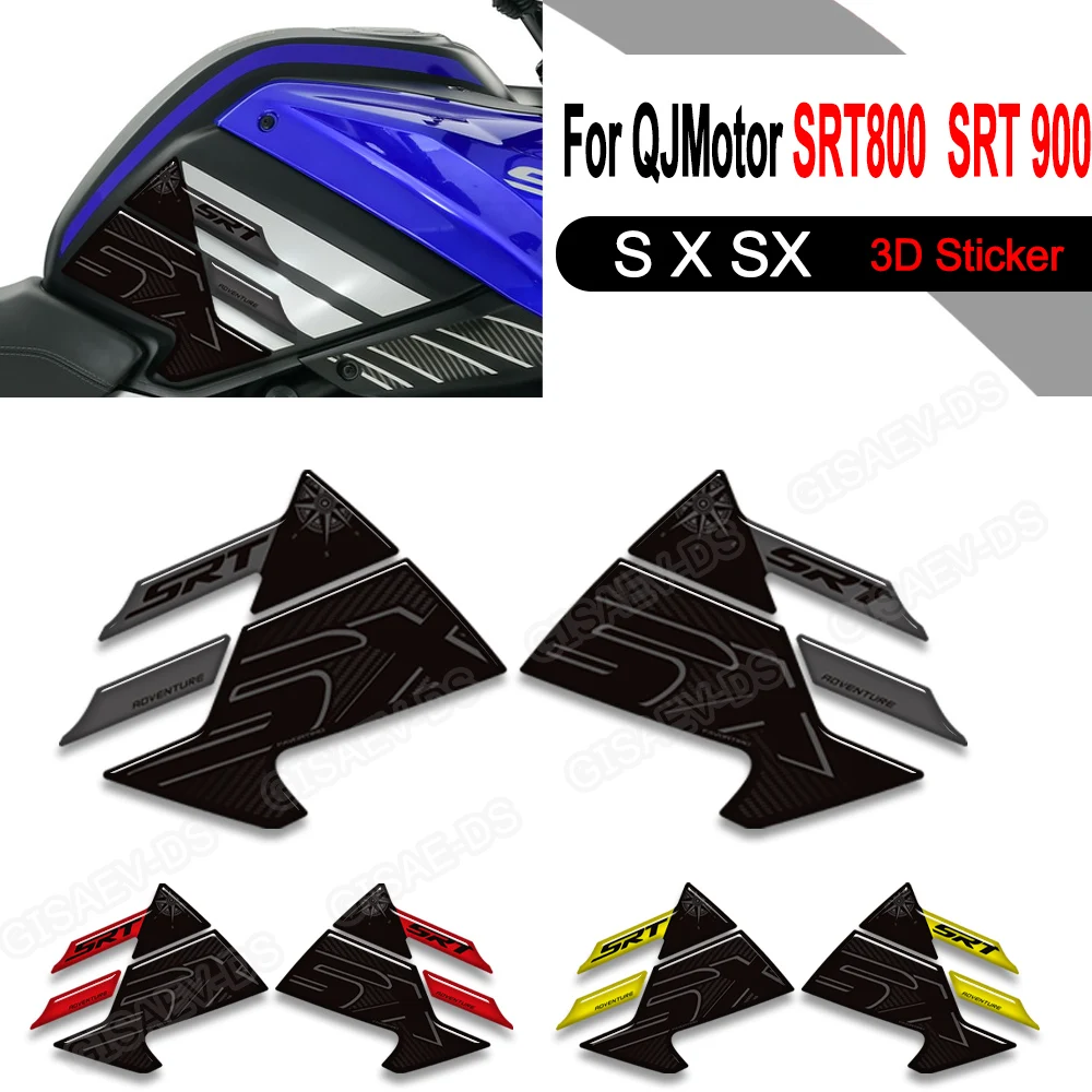 

For QJ Motor SRT 800 900 S X SX Accessories Motorcycle Tank Pad Gas Fuel Oil Protection Decals Fairing Front Fender Stickers