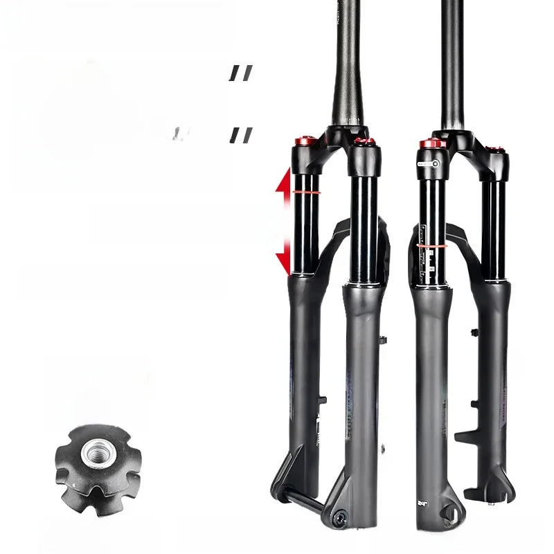 

NanLio велосипедная вилка из алюминиевого сплава 20, 24 дюйма или амортизатор, уменьшение сусти, студенческий велосипед, модная вилка, горный велосипед