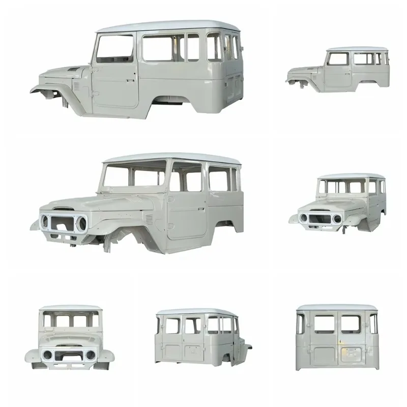 Heavy-Duty FJ40 Chassis Precision Fit FJ40 Body Shell, FJ40 Body Tub Parts