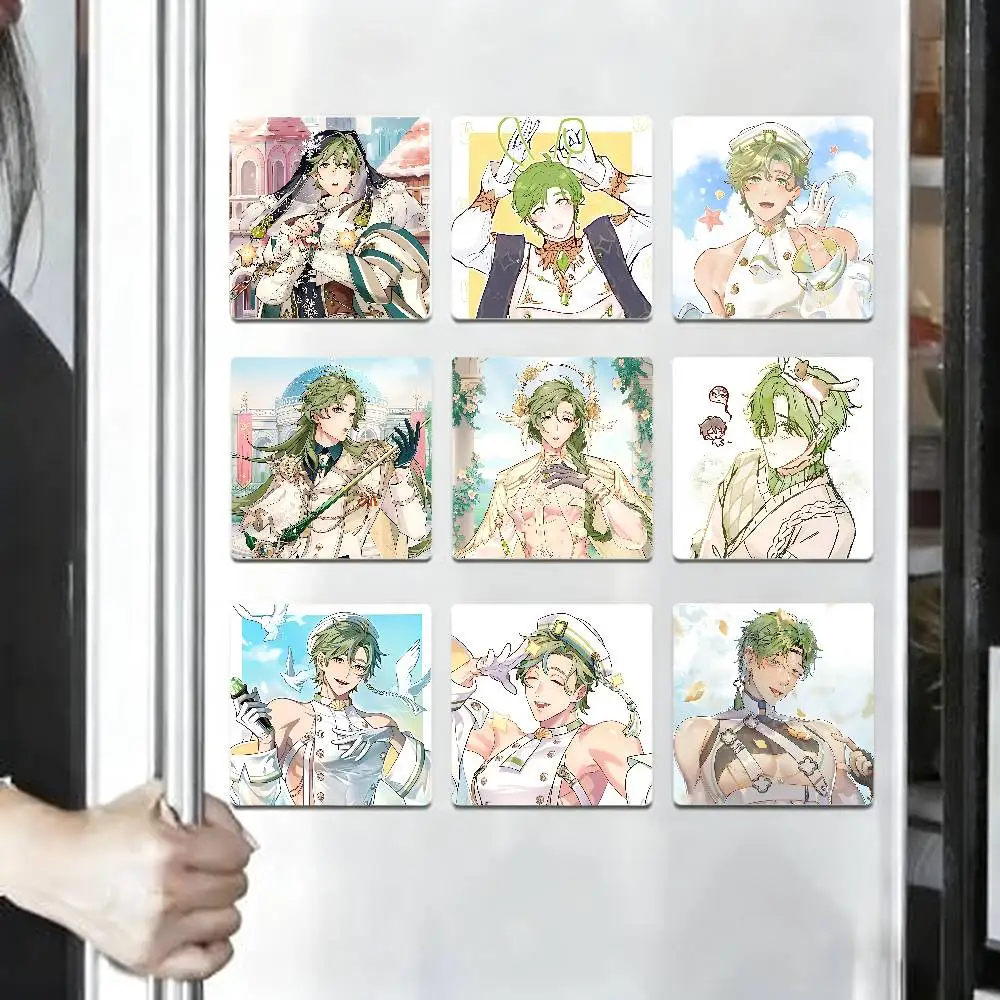 O-Olivine Nu Carnival Refrigerator Magnet Square Stickers - Can Be Used To Personalize Home Decoration And Are Ideal Keepsakes
