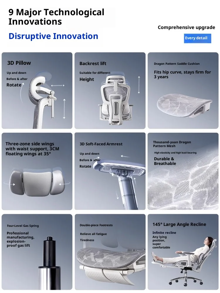 Silla de escritorio para juegos Chaise Gaming Pas Cher, papelería, silla de lujo para dormitorio, cómodas sillas para jugadores SIDIZ, ofertas de Miravia